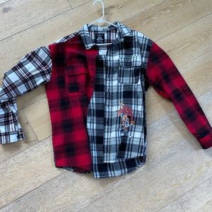 Space jam sz medium men’s the new legacy button down